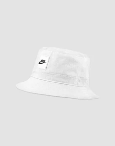 NEU NIKE Air Sommer WEISSE BUCKET-MÜTZE KAPPE MITTEL/LRG - Bild 1 von 8