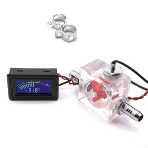 3 Way Flow Meter LED for Water Cooling Liquid Cooler Computer Radiator5585 - Afbeelding 1 van 5