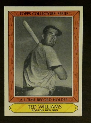 1985 Topps Woolworth's All-Time Record Holders - Ted Williams #38 Red Sox - Image 1 of 2