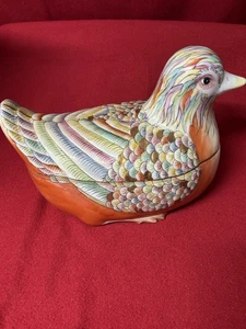 Frederick Cooper Porzellan Ente bedeckt Figur - Bild 1 von 9