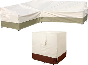 85x110 Patio Furniture Covers Bundles Air Conditioner Cover 30x 30 x 36 - Picture 1 of 9