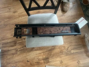 Mercury Cougar 1993-1994 pasajeros diestro negro/grano madera tablero moldura bisel OEM - Imagen 1 de 7