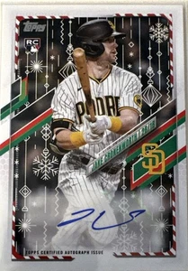 2021 Jake Cronenworth Topps Rookie Holiday Mega Autograph RC 002/100 MINT 🔥🔥 - Bild 1 von 2