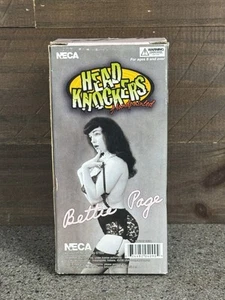 Bettie Page Head Knockers Bobblehead Figure Hand Painted NECA - Picture 1 of 4