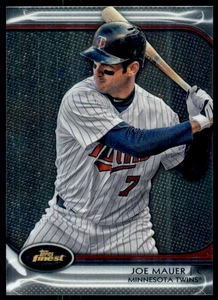 2012 Finest Joe Mauer Minnesota Twins #83 - Picture 1 of 2