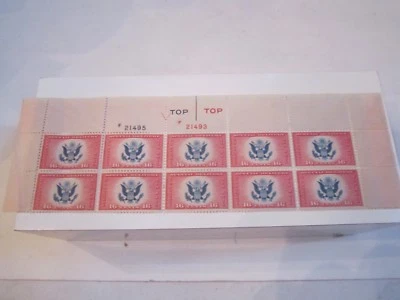 U.S. SCOTT #CE2 1936 16 CENT SPECIAL DELIVERY BLOCK OF 10 - MINT STAMPS - OFC-E - Image 1 of 4