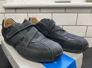 Camel Active "Space" schwarz Herren Sneaker Freizeitschuhe Lederriemen NEU Gr. 10 - Bild 1 von 7