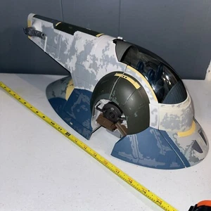 Star Wars Rise of Boba Fett Slave 1 Ship Clone Wars 2010 Large Scale Incomplete - Picture 1 of 7
