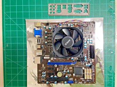 MSI FM2-A75MA-E35 Motherboard + AMD A8 5500 3.2Ghz processor COMBO - Image 1 of 4