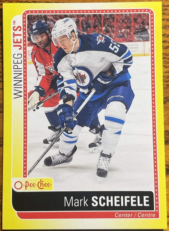 2013-14 O-Pee-Chee Stickers Mark Scheifele #S-MS Columbus Blue Jackets - Image 1 of 2