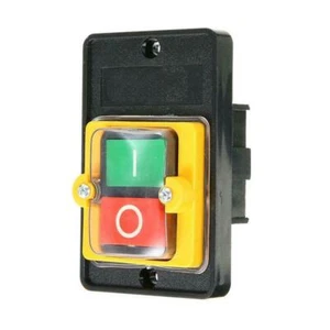 Waterproof Outdoor Push Button Switch On Off 380V Stop Start Single Phase Home - Picture 1 of 8