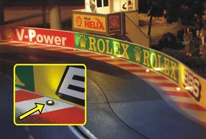 Rennbahn Schienen Fahrbahn Beleuchtung LED 12er SET für Carrera DIGITAL     7110 - Bild 1 von 12