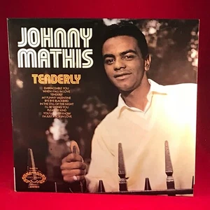 JOHNNY MATHIS Tenderly - 1977 UK Vinyl LP EXCELLENT CONDITION - Picture 1 of 3