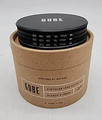 Gobe ND Filter Kit 77mm MRC 16-Layer: ND4, ND16, ND32 - Image 1 of 2