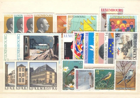 LU - LUXEMBOURG 1994 complete year set MNH Cover