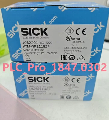 1PC New Original Sick KTM-WP11182P 1062201 Contrast Sensor  Fast delivery - Image 1 of 4