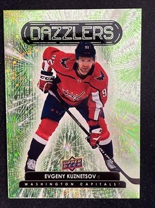 22-23 UD Series 1 Hockey Green Dazzlers DZ-13 Evgeny Kuznetsov
