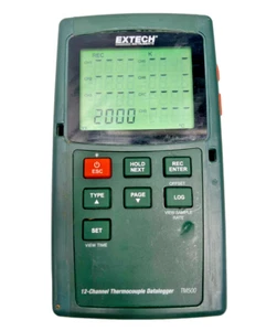 EXTECH 12-Channel Thermocouple Datalogger TM500 - Device Only - Picture 1 of 6