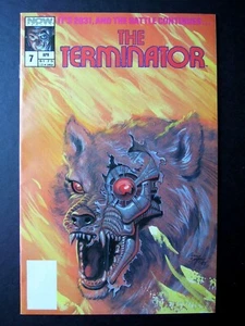 THE TERMINATOR # 7 COMIC BOOK / NOW COMICS / 1st PRINT 1989 / VF to NM- COND. - Picture 1 of 5