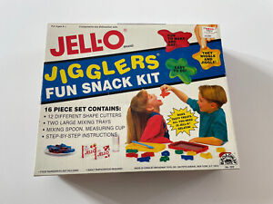 Vintage Jell-O Jigglers Fun Snack Kit Kids Set 1991 Broadway Toys Complete