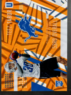 A3732- 2017 Panini Unparalleled Orange #227 Teez Tabor /99 - NM-MT - Image 1 of 2