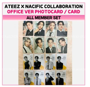 ATEEZ x Nacific Office version Photocard , Office Tage - Picture 1 of 19