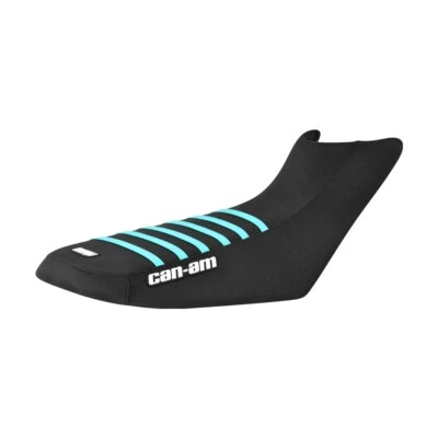 Cubierta de asiento Can Am Outlander Max 450 570 650 850 1000 TODO NEGRO - COMO NUEVO costillas #292 Foto 1 de 4