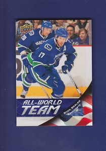 Ryan Kesler 2011-12 Upper Deck Hockey All World Team Insert #AW27 (MINT) Canucks