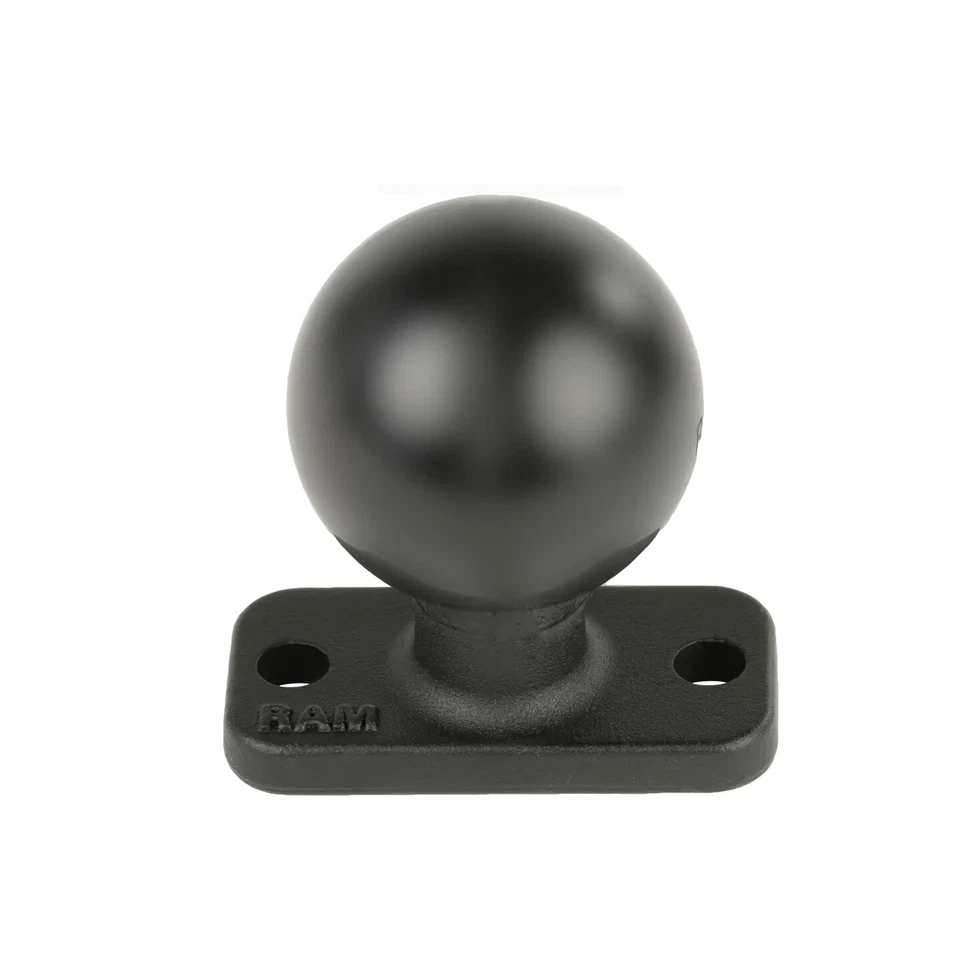 RAM Mount Rectangular 1.5 x 2 inch Plate with 1.5 inch Ball RAM-202U-152 - Image 1 of 1
