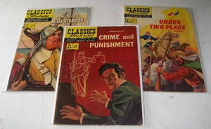 Classics Illustrated #89 Crime and Punishment 1st Edition 1951 VG/F + #86 & #92 - Picture 1 of 19