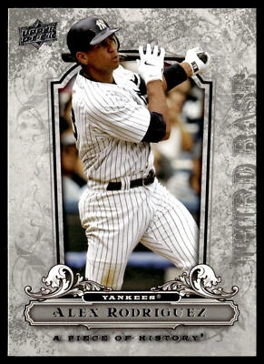 2008 Upper Deck A Piece of History Alex Rodriguez #63 New York Yankees - Image 1 of 2