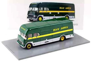 BEDFORD - TEAM LOTUS CAR TRANSPORTER 1961 - 1963 Truck in 1/43 von Spark S6003 - Bild 1 von 4