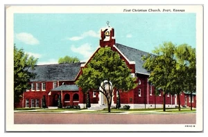 Pratt Kansas erste christliche Kirche Glockenturm Kreuz - Bild 1 von 2