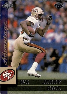 1999 Collector's Edge Advantage - Jerry Rice #131 BUY 3 GET 1 FREE - Image 1 of 2