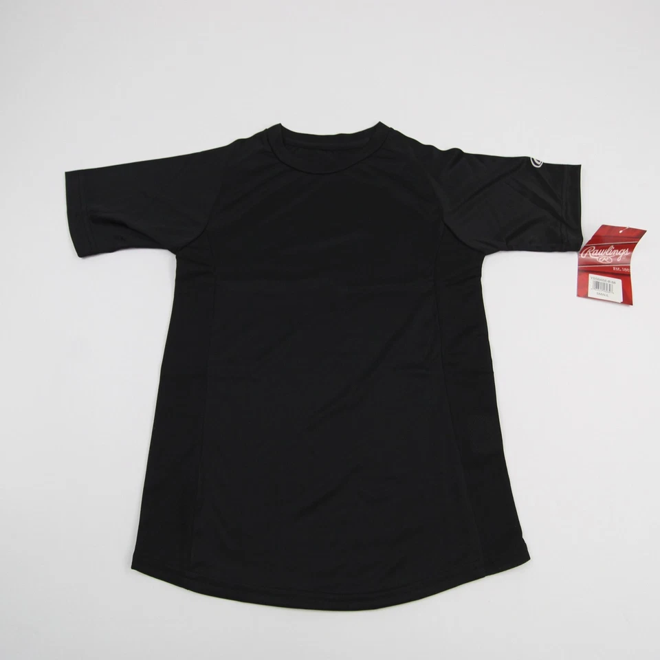 Rawlings Short Sleeve Shirt Youth Black New with Tags - Image 1 of 1