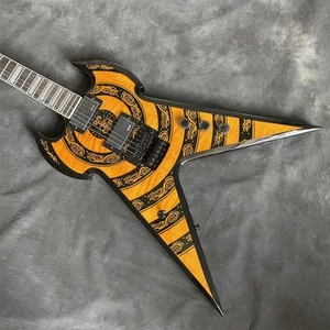 Guitarra Eléctrica Totem Zakk Tapa de Arce Llamado Floyd Rose Bridge Cuerpo de Caoba - Imagen 1 de 5