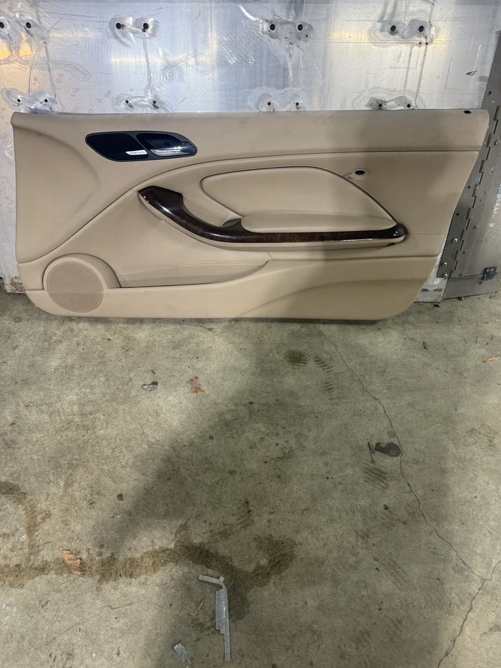 BMW 330CI Right Front  Convertible Door Card Panel Tan E46 00-06 OEM 330CI - Image 1 of 4