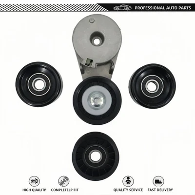 Belt Tensioner W/ 2 Pulleys Fit Buick Terraza Chevrolet Equinox Malibu Venture - Изображение 1 из 4