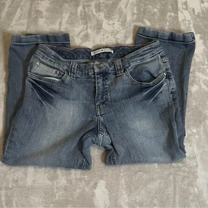 Vintage Y2K Tommy Hilfiger Capri Womens Size 8 Capri Denim - Picture 1 of 5