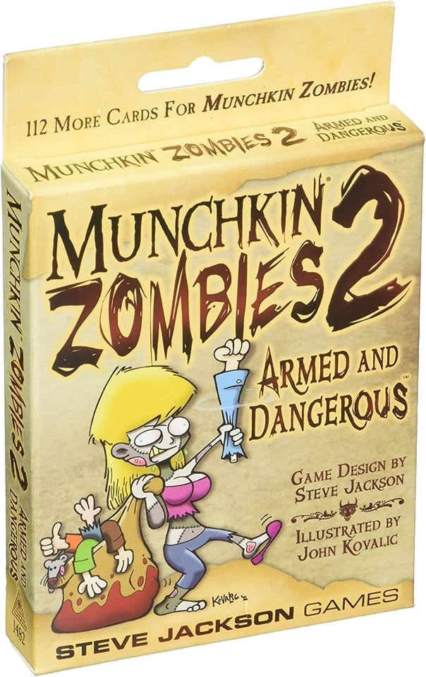 Munchkin: Munchkin Zombies 2 - Armed and Dangerous Brand New - Image 1 of 1