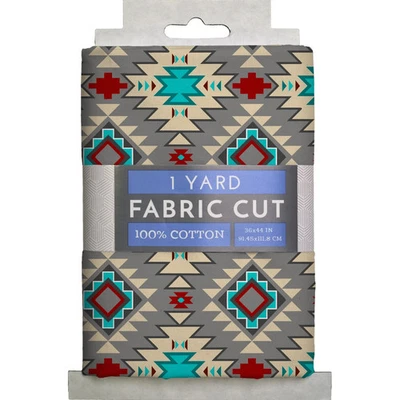 Textiles David Native Argyle 100 % algodón corte 1 yarda NUEVO Foto 1 de 4