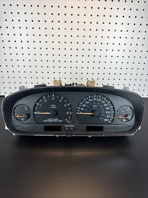 97-00 Dodge Caravan Voyager, 4 velocidades cuadro de instrumentos velocímetro velocímetro tapón rojo Foto 1 de 4