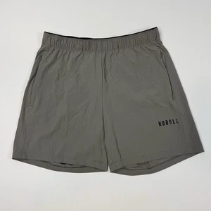 Pantalones Cortos de Entrenamiento NOBULL Para Hombres Rendimiento Gris Atlético Gimnasio Aire Libre Talla M - Imagen 1 de 7
