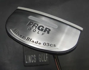 PRGR Golf Silver Blade 03CS Putter Steel Shaft 88cm Length Psyko Grip - Picture 1 of 8