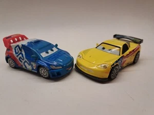 DISNEY PIXAR CARS 3 RAOUL CAROULE & JEFF GORVETTE 2-PACK 2017 WGP HTF Smoke Free - Picture 1 of 8
