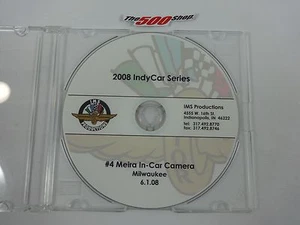 2008 ABC SUPPLY AJ Foyt Milwaukee INDY 225 Vitor Meira In Car Race View DVD IMS - Picture 1 of 7