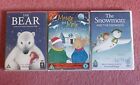 Children's Christmas DVD Bundle The Bear, Mouse & Mole, Snowman & Snowdog