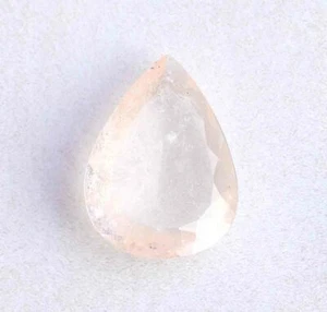 Morganite Pear Faceted Cut Loose Gemstone 13.60 Cts Calibrated Gemstone - Picture 1 of 1