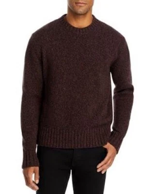 Hugo Hugo Boss L112709 Mens Dark Brown Knit Crew Neck Sweater Size S - Image 1 of 4