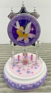 Orologio TINKERBELL Disney Anniversario con Fiori Base in Ceramica TESTATO Funzionante - Foto 1 di 8